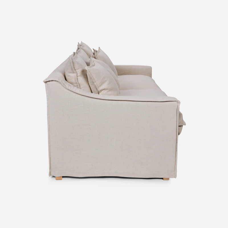 SOFÁ ROSEN PANGRATI 3 CUERPOS BEIGE - 4