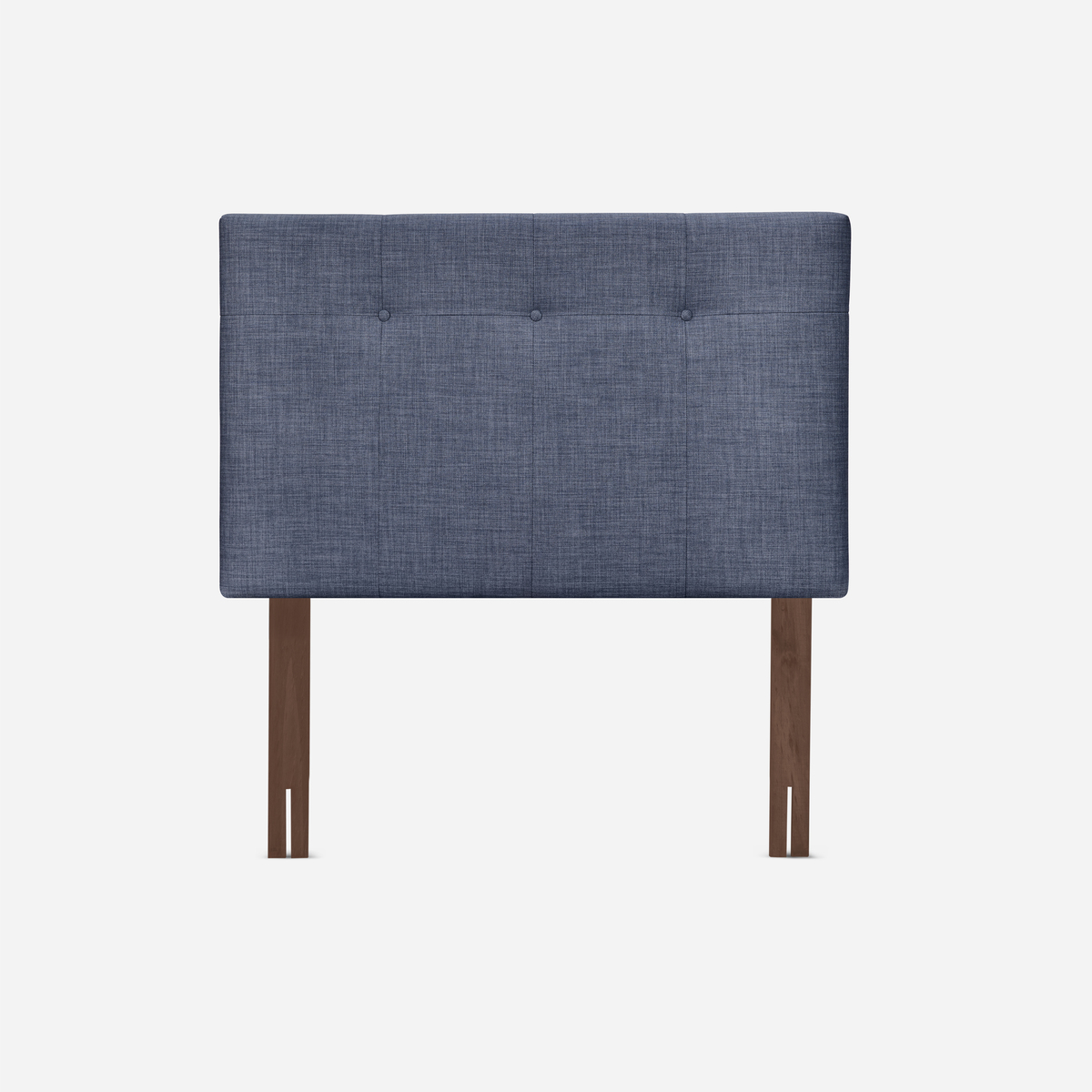 RESPALDO ROSEN NEW BENNET AZUL 1.5 PLAZAS TELA DENIM - 1