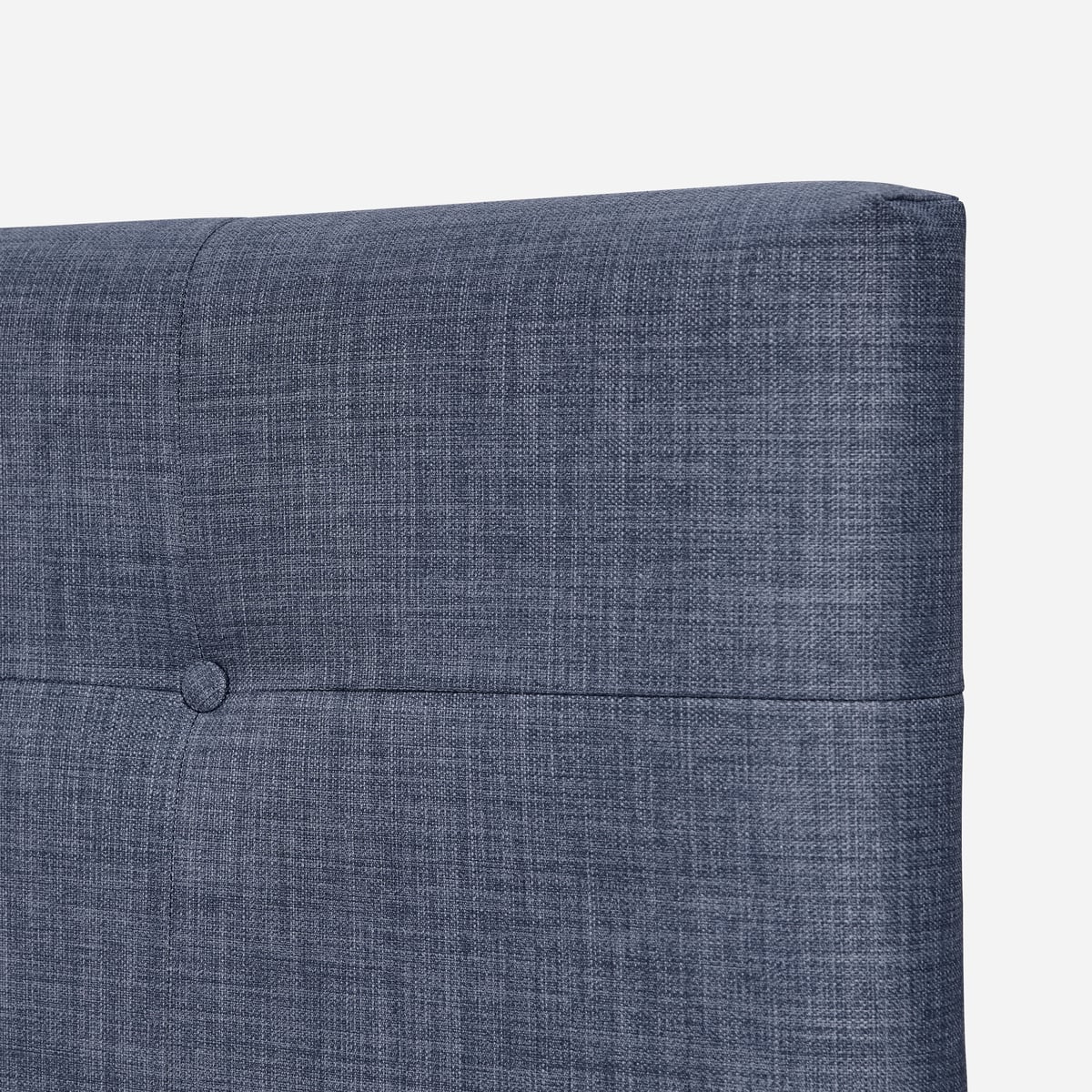 RESPALDO ROSEN NEW BENNET AZUL 1.5 PLAZAS TELA DENIM - 2