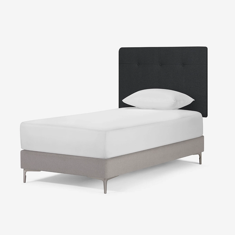 RESPALDO ROSEN NEW BENNET 1.5 PLAZAS TELA GRAFITO - 3