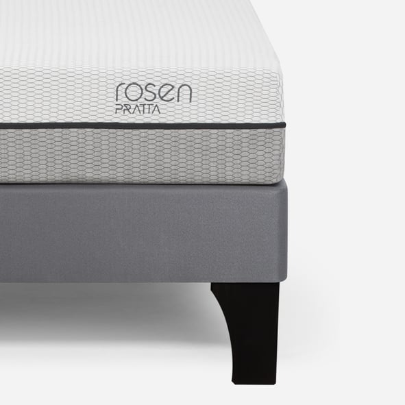 CAMA EUROPEA ROSEN PRATTA 1 PLAZA PATA MADERA 90 X 200 CM - 4