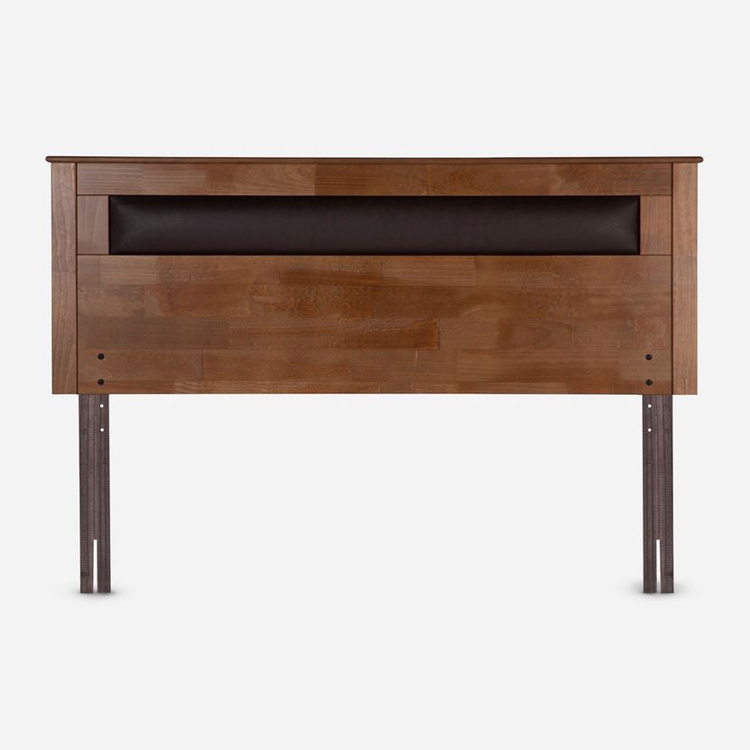 CAMA EUROPEA ROSEN PRATTA 2 PLAZAS PATA ACERO BD + MUEBLES FERRARA - 5