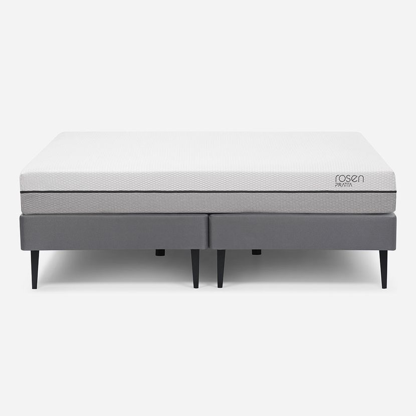 CAMA EUROPEA ROSEN PRATTA 2 PLAZAS PATA ACERO BASE D. 150 X 200 CM - 2