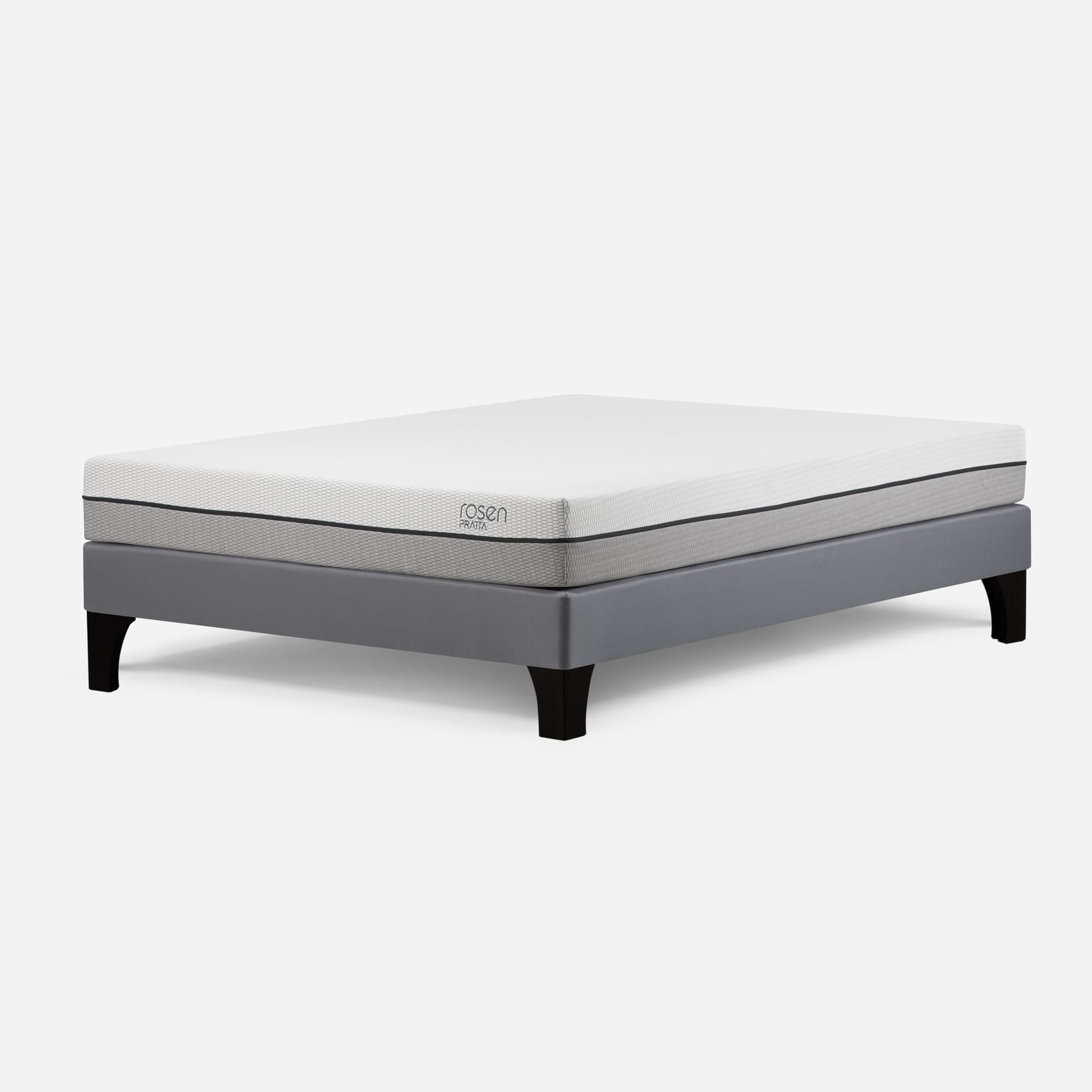 CAMA EUROPEA ROSEN PRATTA FULL PATA MADERA 135 X 200 CM - 1