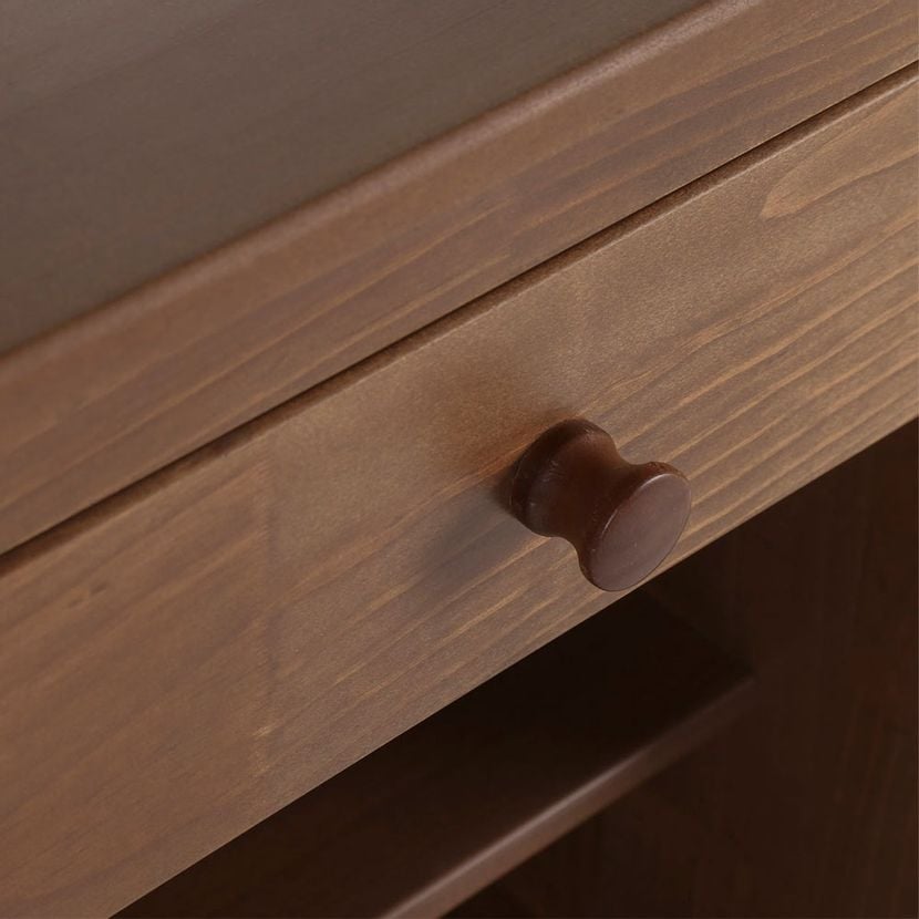 CAMA EUROPEA ROSEN PRATTA 1.5 PLAZAS PATA ACERO + MUEBLES FERRARA - 7