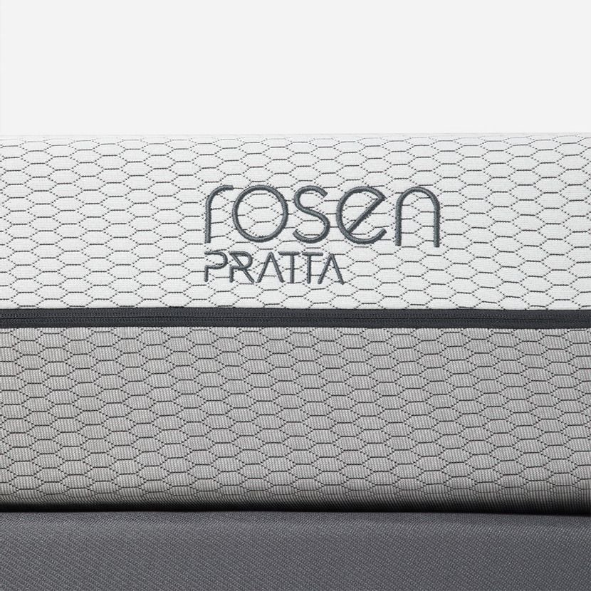 CAMA EUROPEA ROSEN PRATTA 1.5 PLAZAS PATA ACERO + MUEBLES FERRARA - 8