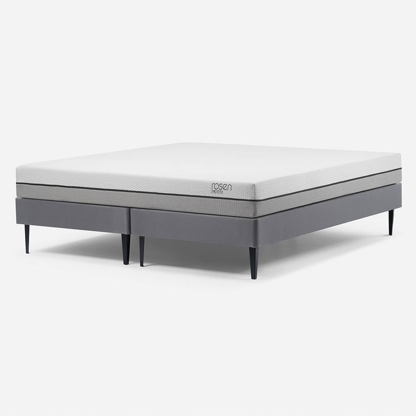 CAMA EUROPEA ROSEN PRATTA KING PATA ACERO BASE D. 180 X 200 CM - 1