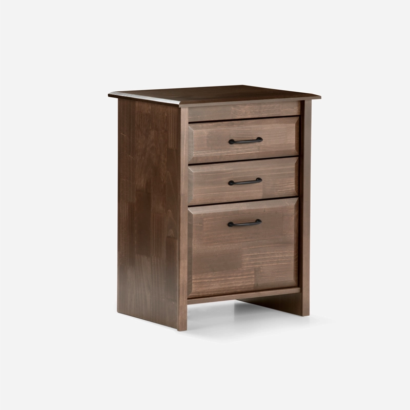 CAMA EUROPEA ROSEN PRATTA FULL PATA MADERA +RESPALDO Y 2 VELADORES - 5