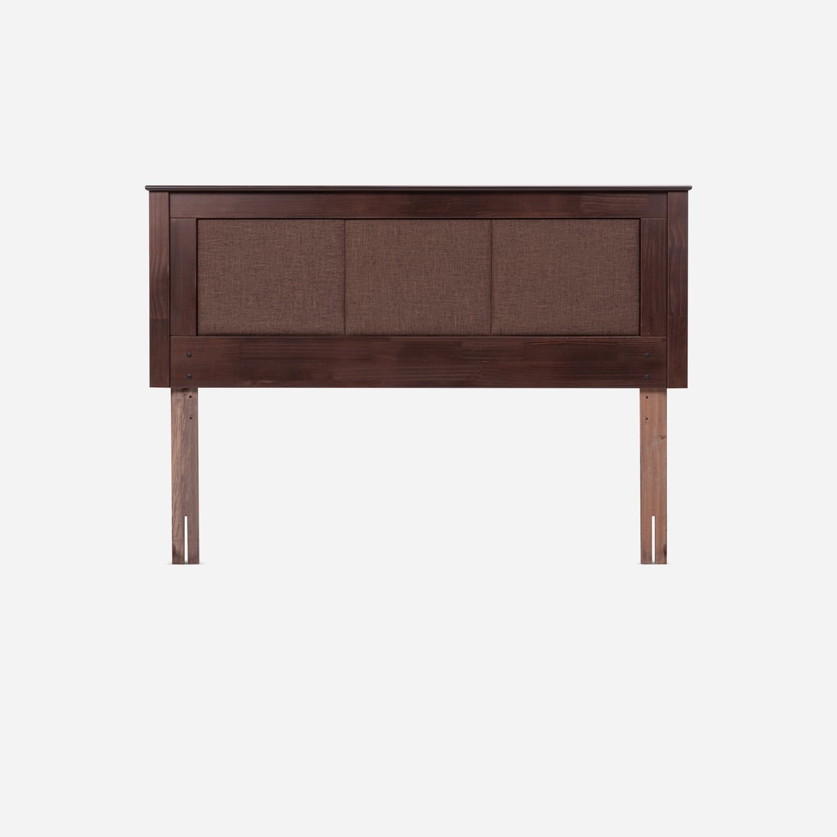 CAMA EUROPEA ROSEN PRATTA 2 PLAZAS PATA MADERA BN +RESPALDO RACHEL - 2