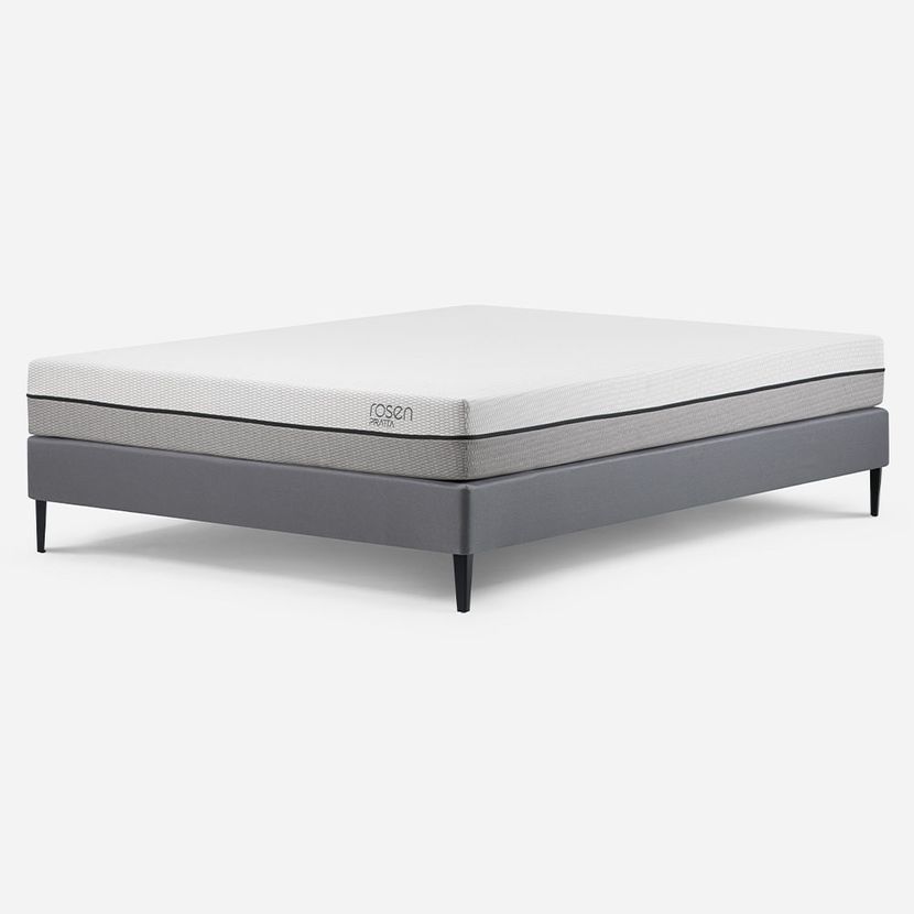 CAMA EUROPEA ROSEN PRATTA 2 PLAZAS PATA ACERO 150 X 200 CM - 1