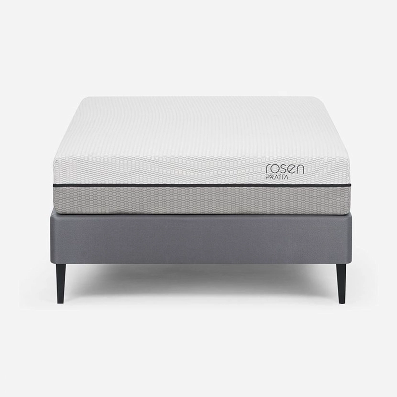 CAMA EUROPEA ROSEN  PRATTA 1 PLAZA PATA ACERO 90 X 200 CM - 2