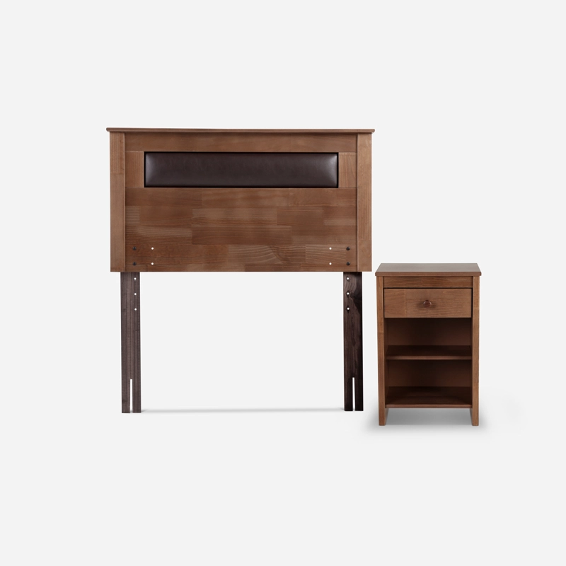 CAMA EUROPEA ROSEN PRATTA 1 PLAZA PATA ACERO + MUEBLES FERRARA - 4