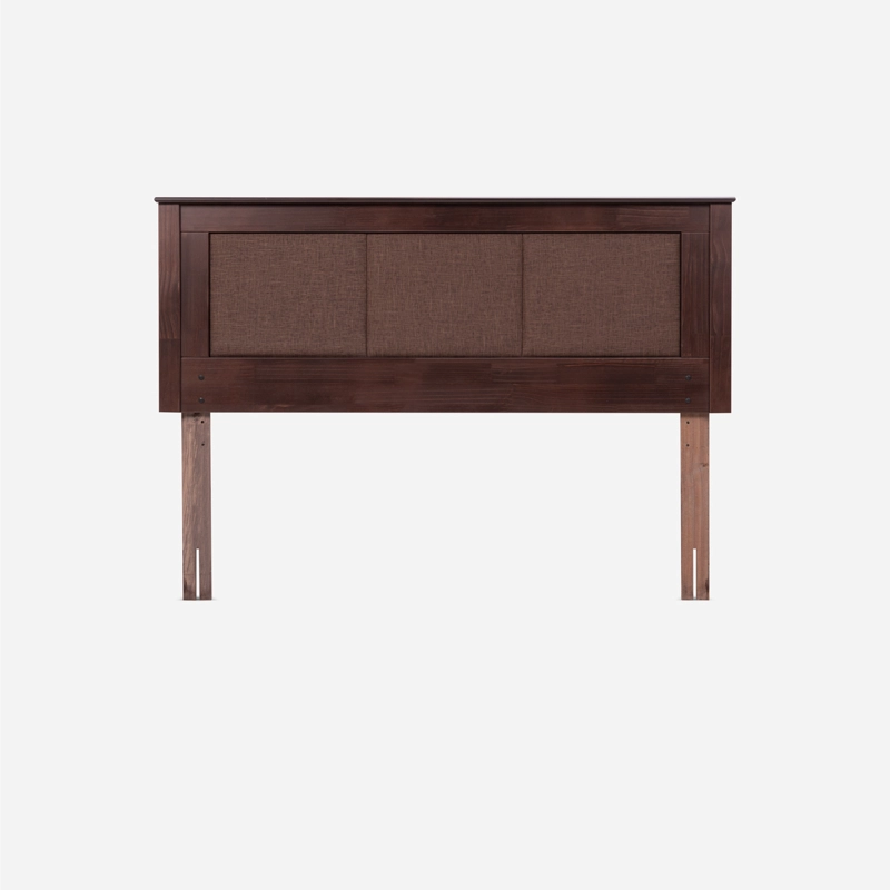 CAMA EUROPEA ROSEN PRATTA 2 PLAZAS PATA MADERA BD +RESPALDO RACHEL - 2