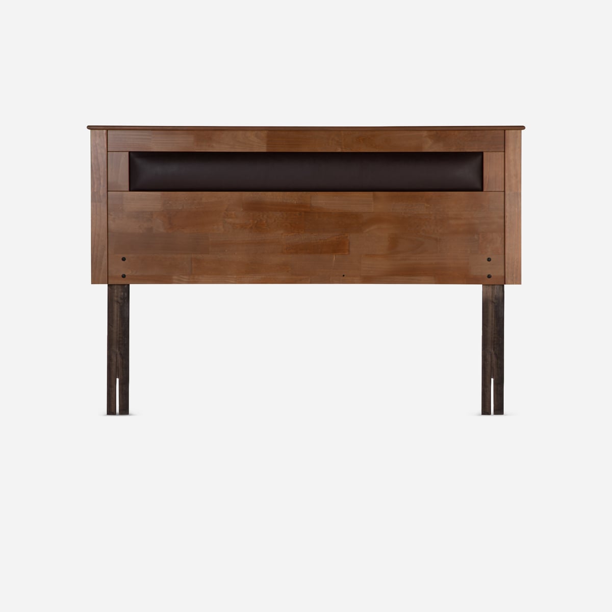 CAMA EUROPEA ROSEN PRATTA 2 PLAZAS PATA MADERA BD+RESPALDO FERRARA - 2