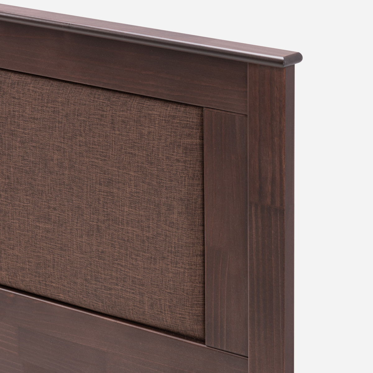 BOXET ROSEN PRATTA 2 PLAZAS MADERA GRIS + RESPALDO RACHEL VELADOR FERRARA - 3