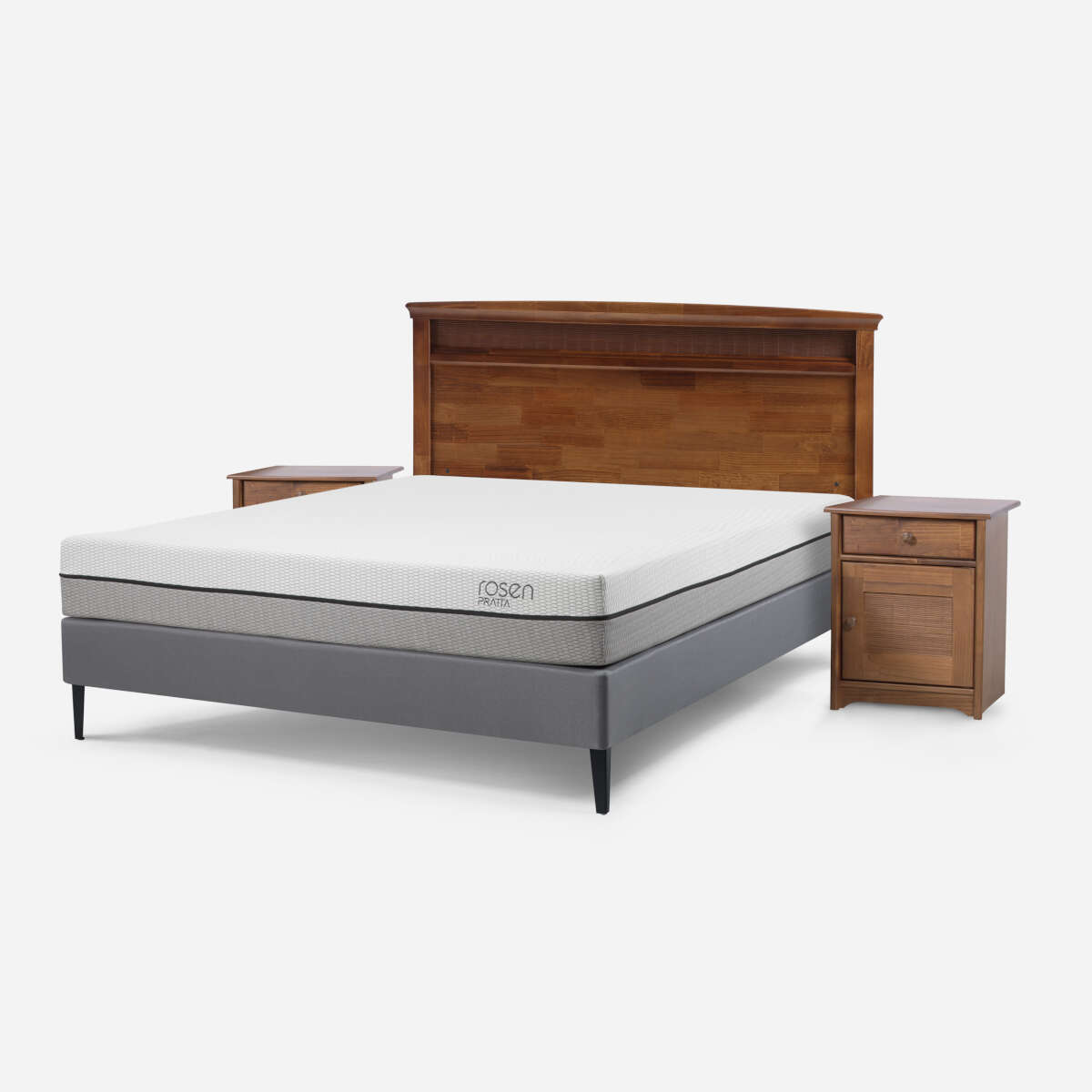 CAMA ROSEN PRATTA 2 PLAZAS + MUEBLES VENETO - 3