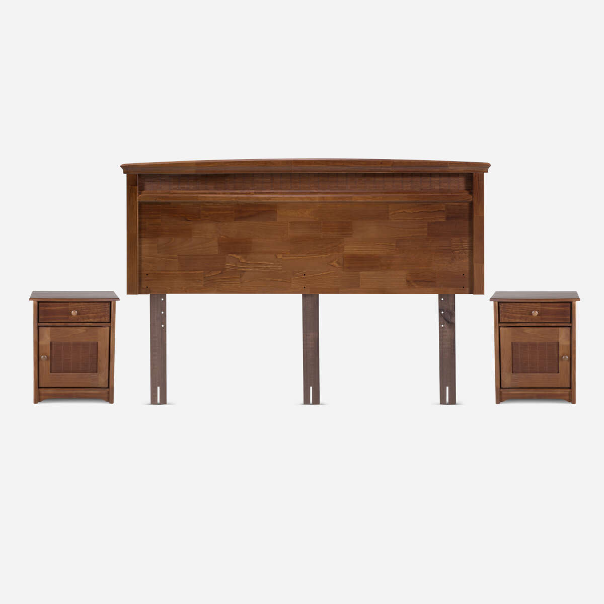 CAMA ROSEN PRATTA KING PATA MADERA + MUEBLES VENETO - 3