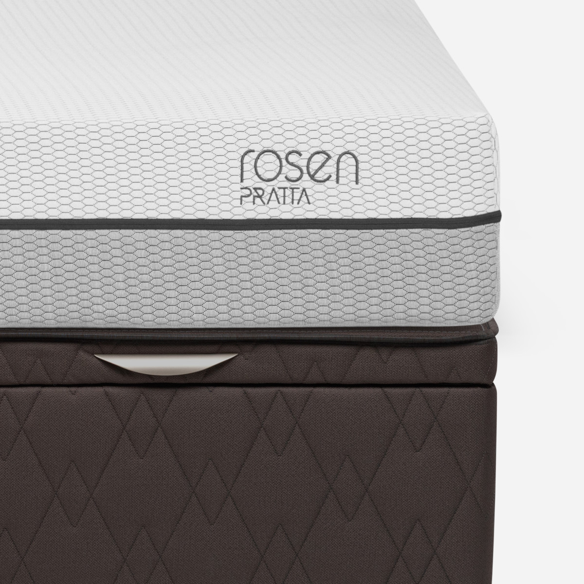 BOXET ROSEN PRATTA 2 PLAZAS MADERA GRIS 150 X 200 CM - 5