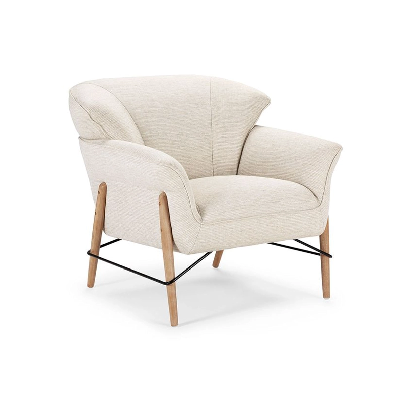 POLTRONA ROSEN MILLIGAN TELA BEIGE - 1