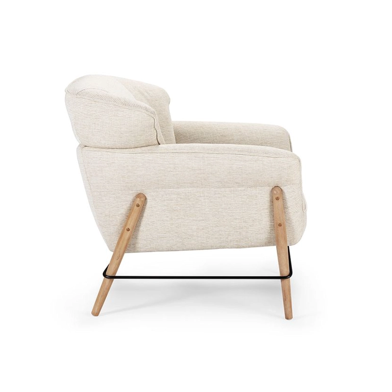 POLTRONA ROSEN MILLIGAN TELA BEIGE - 3