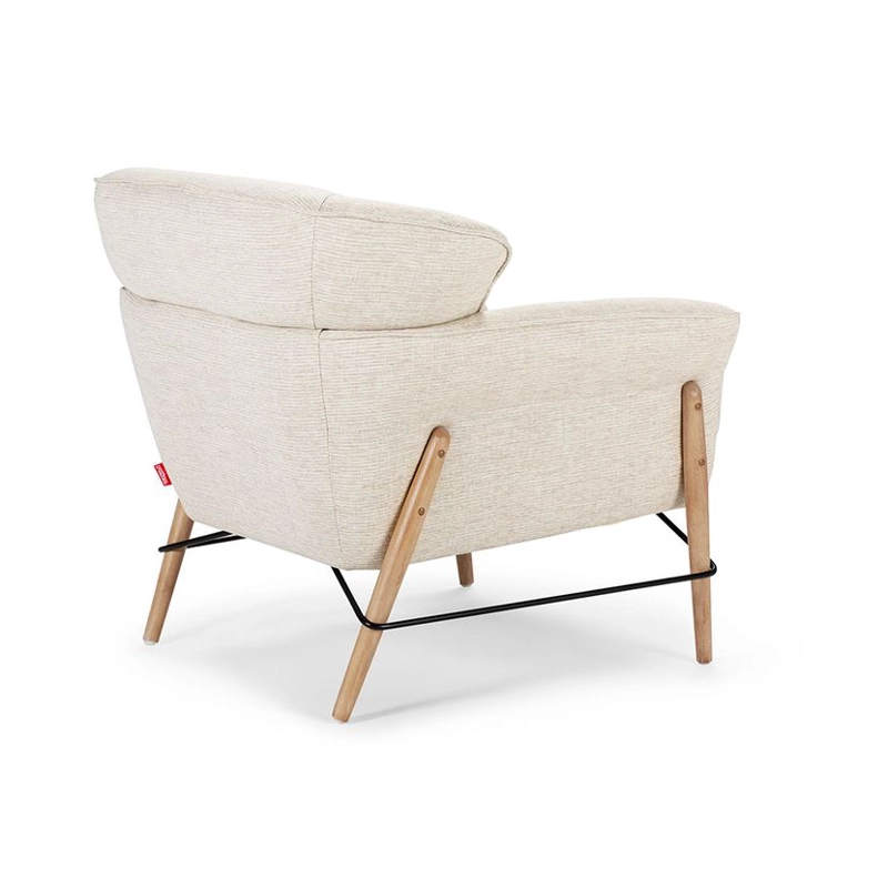 POLTRONA ROSEN MILLIGAN TELA BEIGE - 4