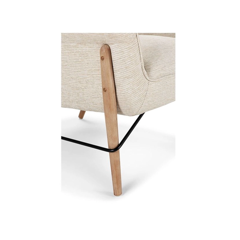 POLTRONA ROSEN MILLIGAN TELA BEIGE - 8