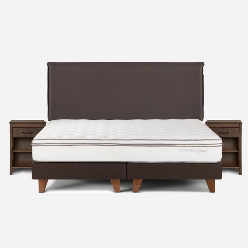 CAMA EUROPEA ROSEN CLASSIQUE+ KING + MUEBLES MAURICE - 1