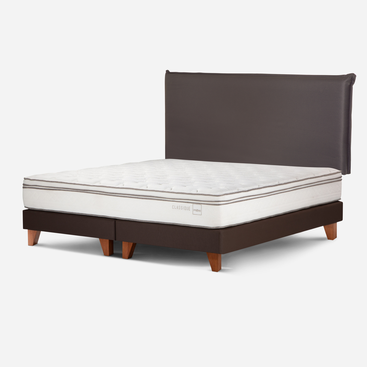 CAMA EUROPEA ROSEN CLASSIQUE+ 2 PLAZAS + RESPALDO MAURICE - 3