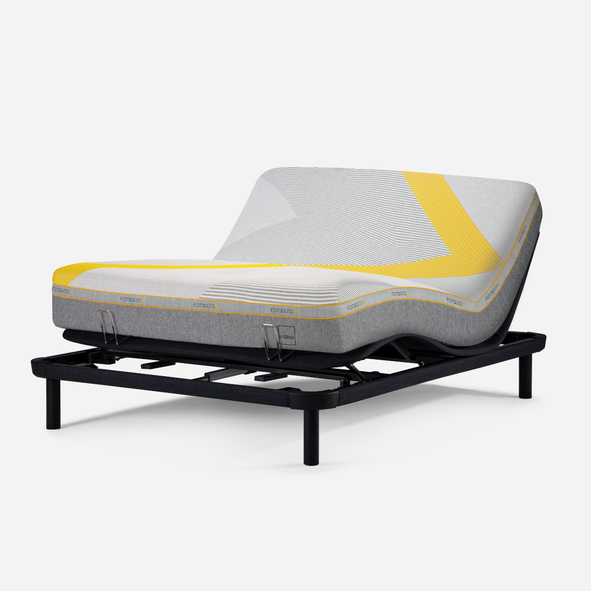 CAMA ROSEN BODY SHAPE ELEMENT FORWARD 2 PLAZAS GRIS 150 X 200 CM - 2