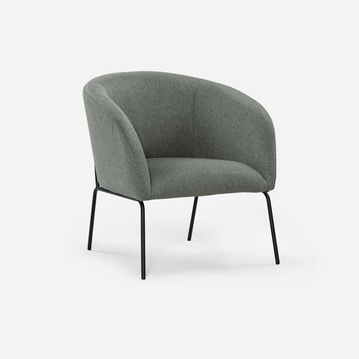 POLTRONA ROSEN VERDE FULTON TELA - 1