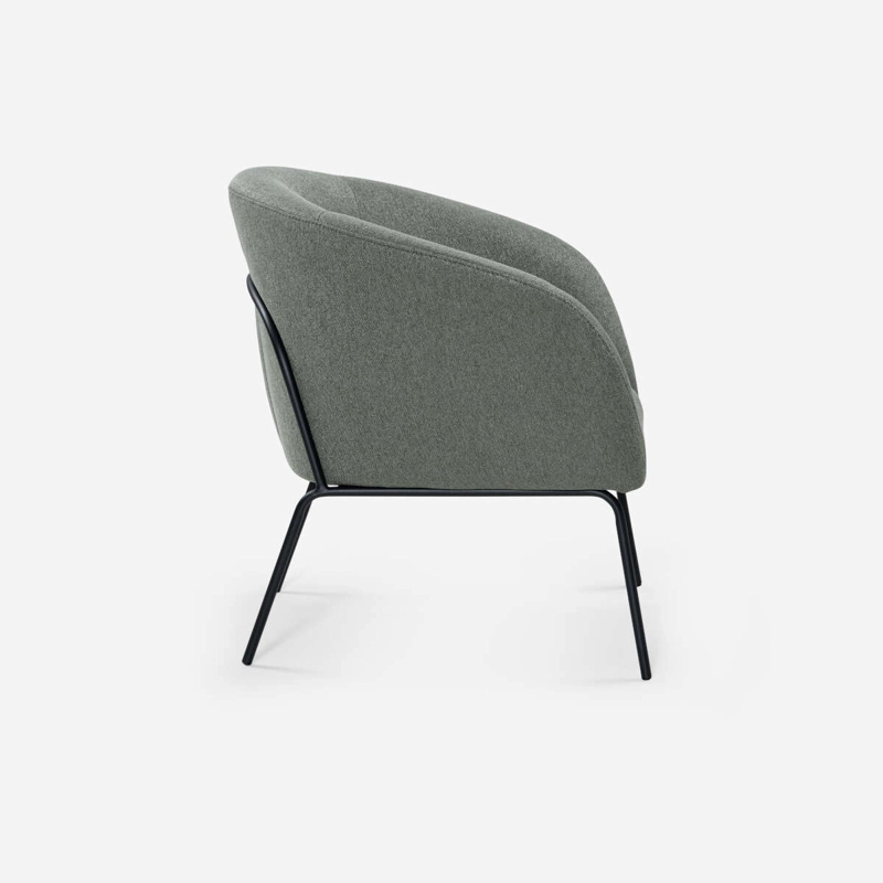 POLTRONA ROSEN VERDE FULTON TELA - 3