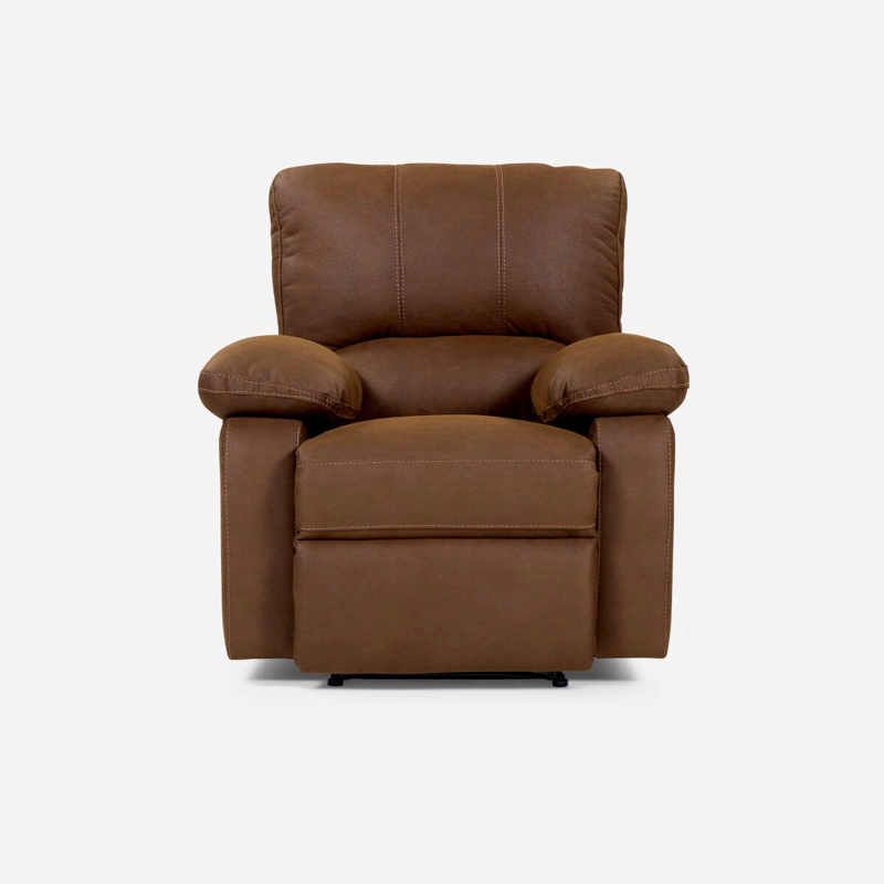SET ROSEN CAFÉ SOFÁS RECLINABLE 2 Y 3 CUERPOS +BERGERE ARCHIE TELA - 8