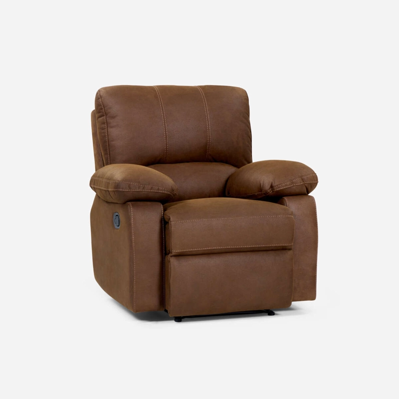 SET ROSEN CAFÉ SOFÁ RECLINABLE 3 CUERPOS + 2 BERGERE ARCHIE TELA - 4