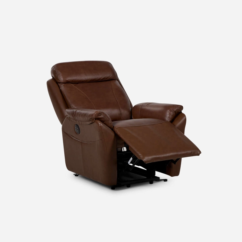 BERGERE ROSEN KLIMT ELE CTRICO CON ALZADOR CUERO MARRON - 2