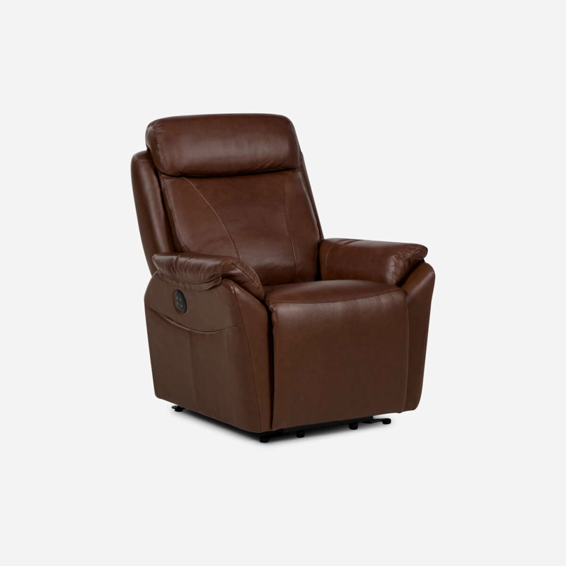 BERGERE ROSEN KLIMT ELE CTRICO CON ALZADOR CUERO MARRON - 5