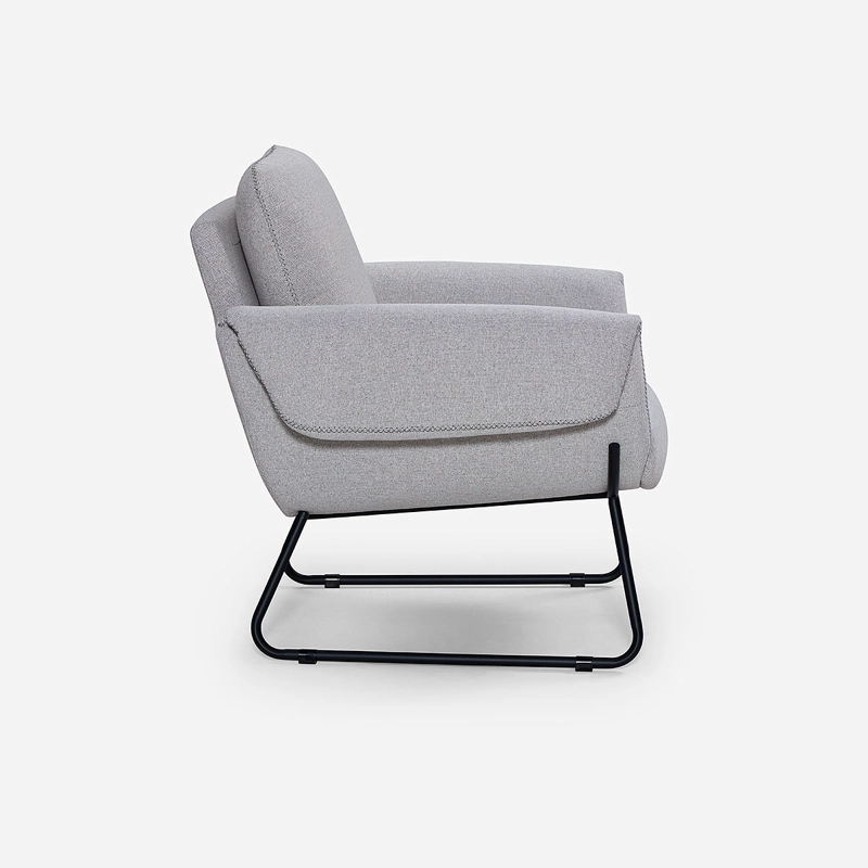 POLTRONA ROSEN / TABLERO TERCIADO GRIS ROSS TELA - 3