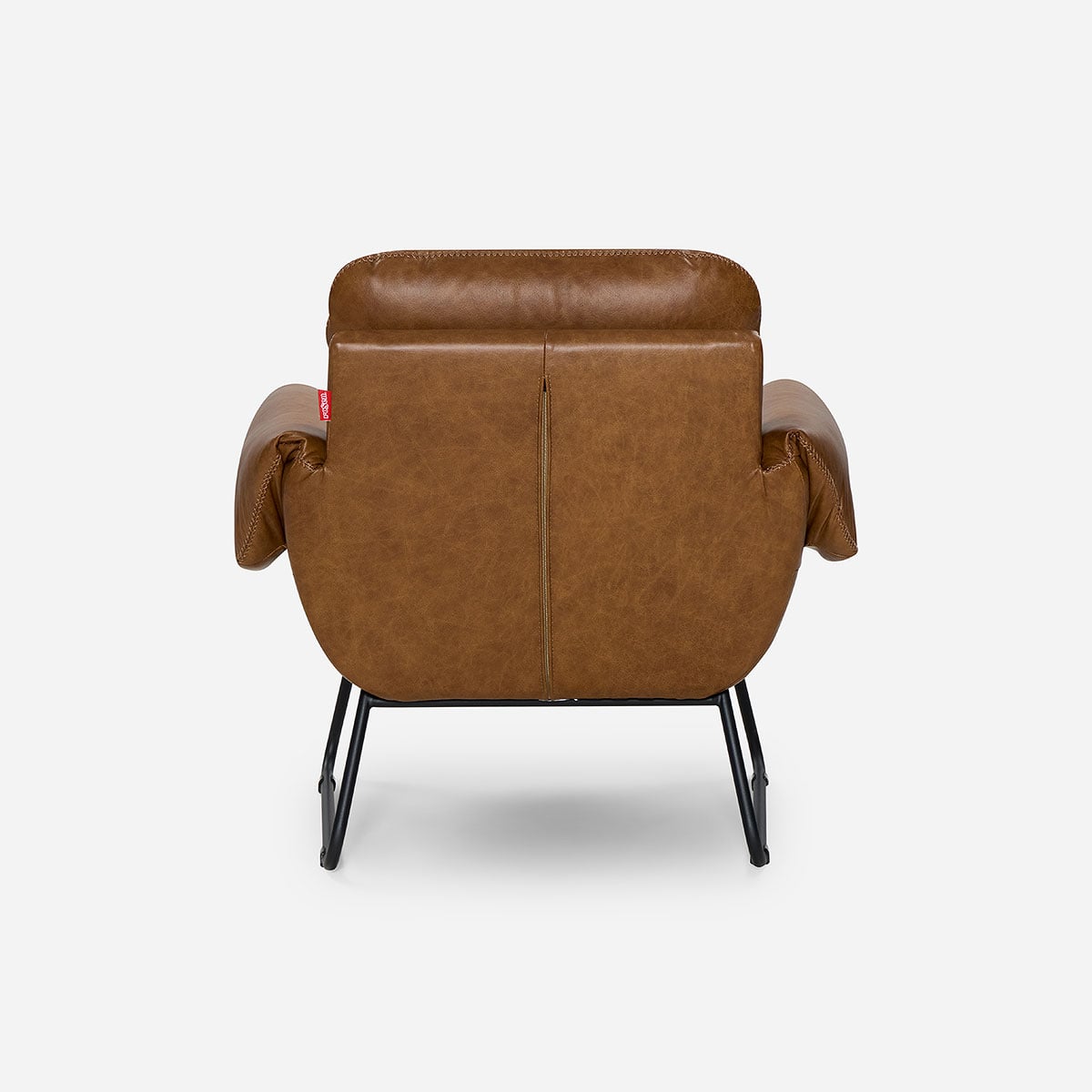 POLTRONA ROSEN ROSS CUERO CAMEL - 6