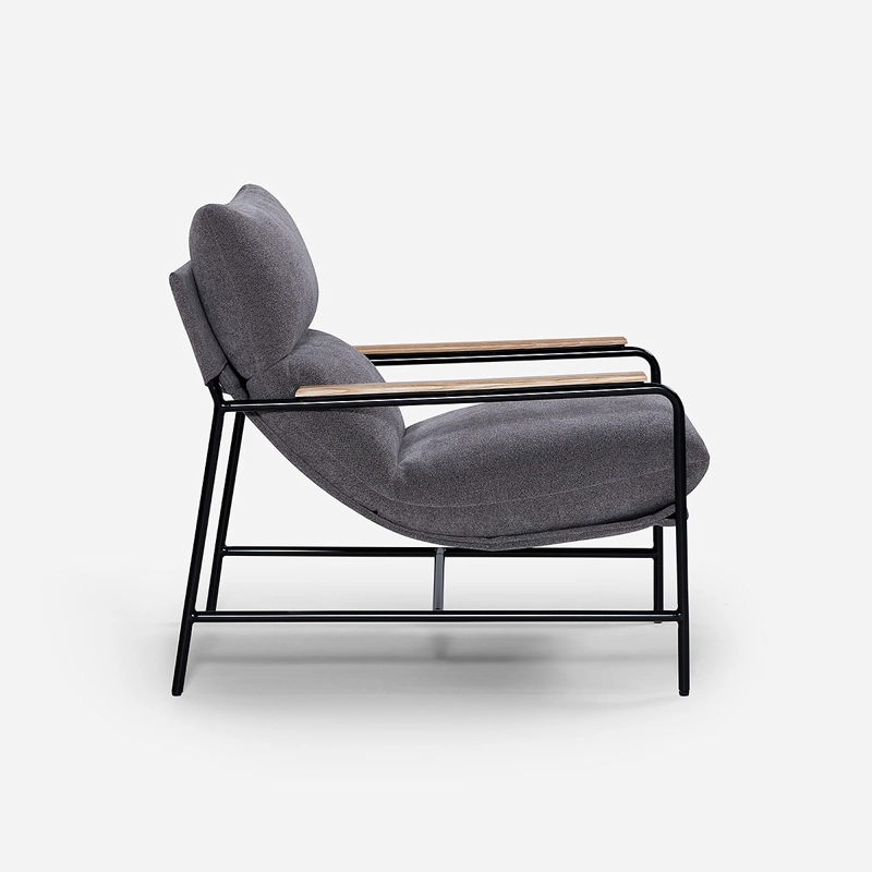 POLTRONA ROSEN TAUPE ELLON TELA - 3