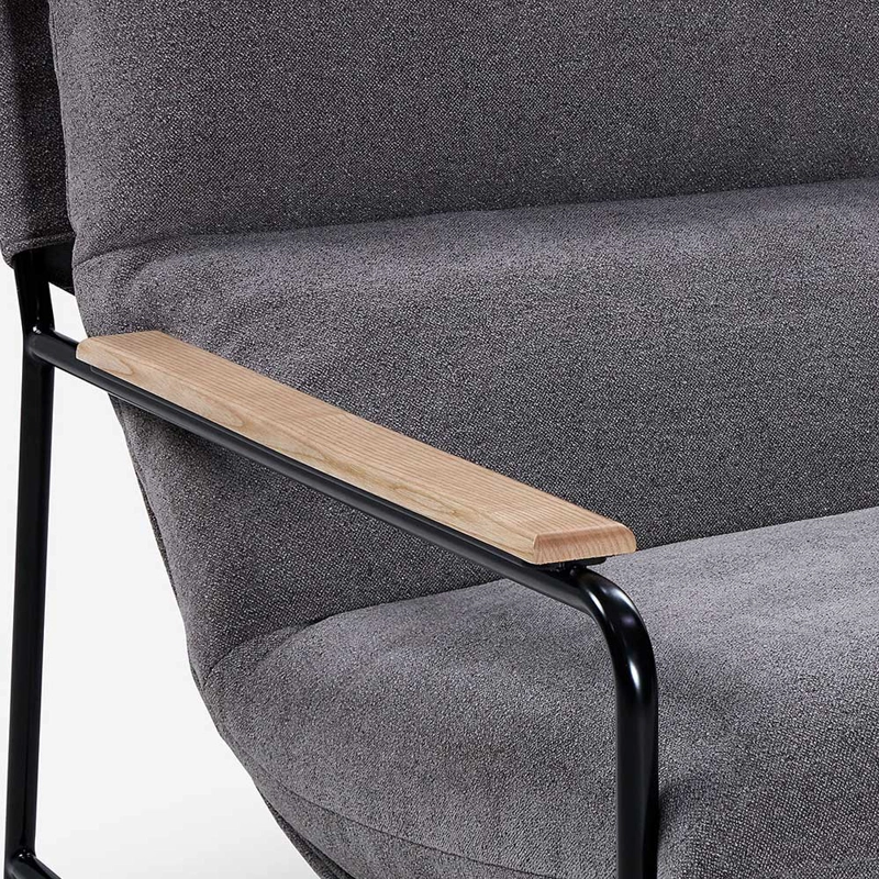 POLTRONA ROSEN TAUPE ELLON TELA - 4