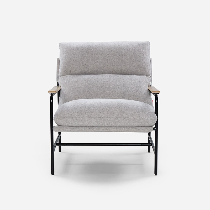 POLTRONA ROSEN GRIS ELLON TELA - 2