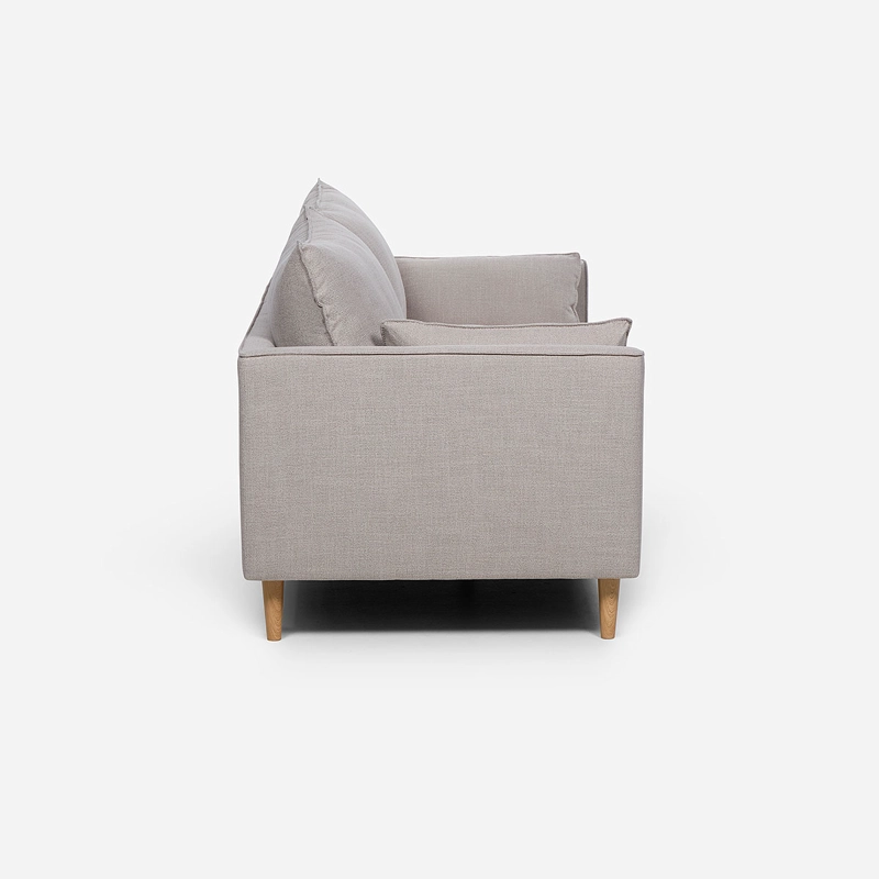 SOFA ROSEN CAVOUR 3 CUERPOS TELA BEIGE - 3