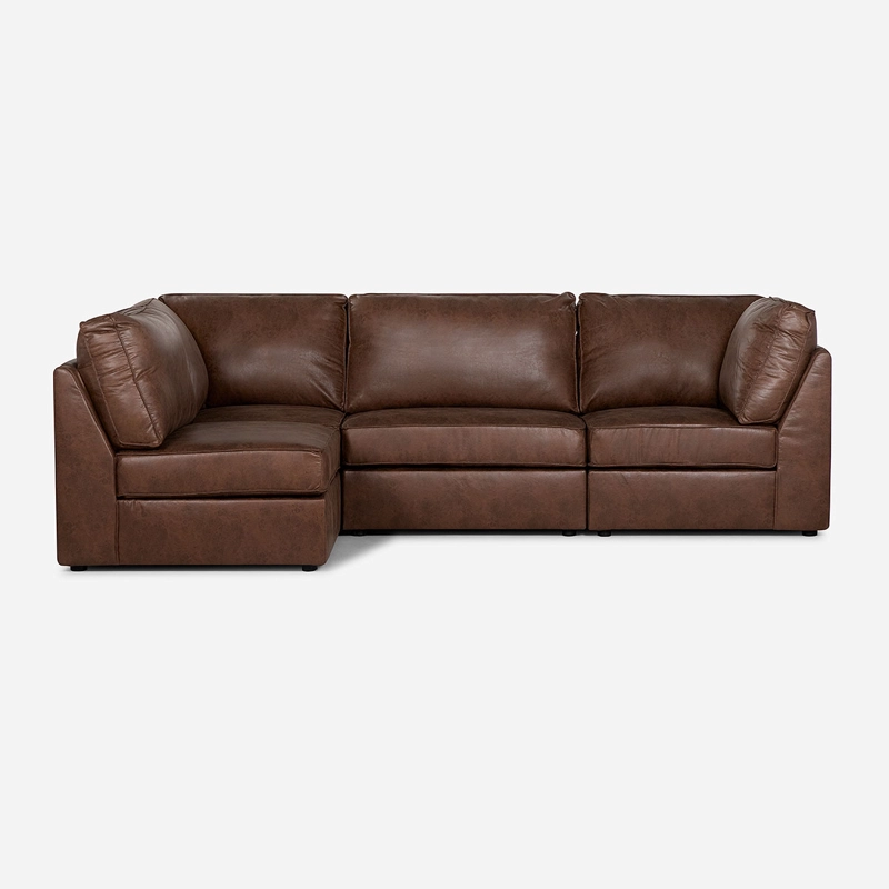 SOFÁ ROSEN CAMEL MODULAR CHARLY TELA 4 PIEZAS - 1