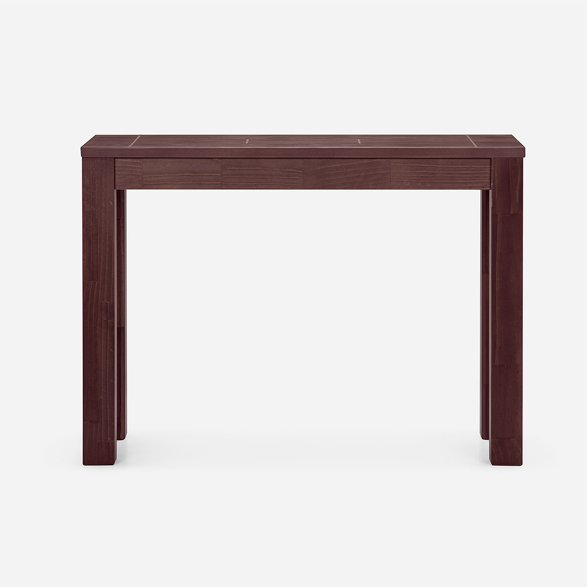 MESA ROSEN ARRIMO NEW SAPELLY 110 X 40 CM MARRÓN - 2