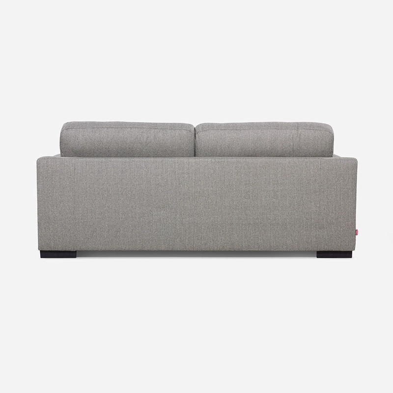 SOFA ROSEN BOLONIA 3 CUERPOS TELA GRIS - 4
