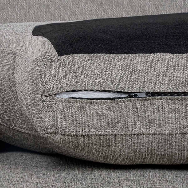 SOFA ROSEN BOLONIA 2,5 CUERPOS TELA GRIS - 6