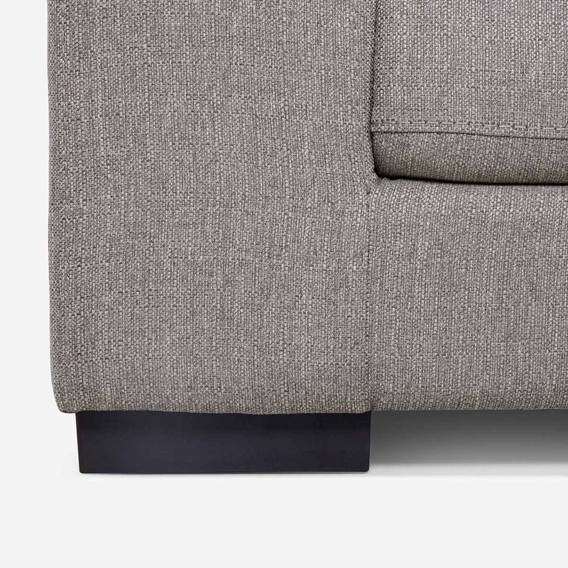SOFA ROSEN BOLONIA 2,5 CUERPOS TELA GRIS - 7