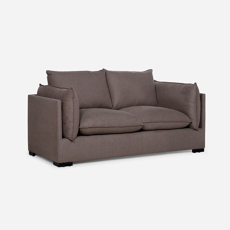 SOFÁ ROSEN CAFE WARDEN 2.5 CUERPOS TELA MOKA - 1