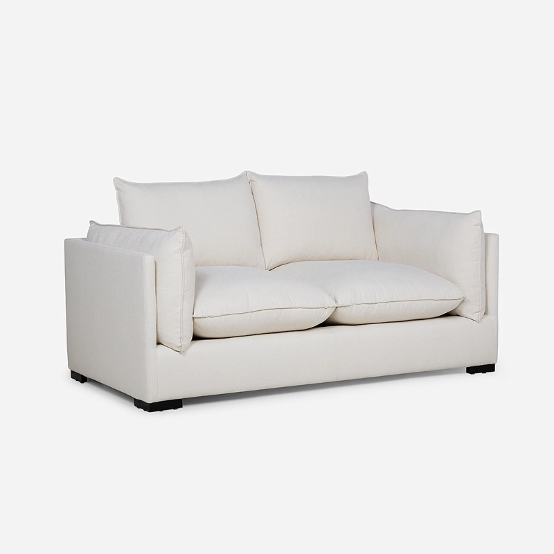 SOFÁ ROSEN BLANCO WARDEN 2.5 CUERPOS TELA - 1