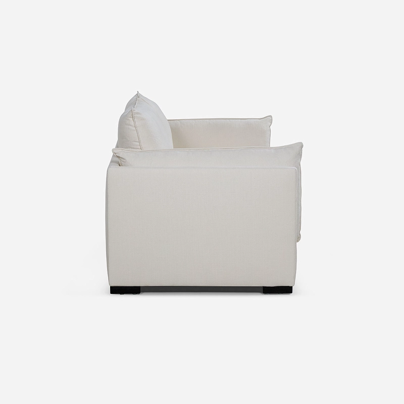SOFÁ ROSEN BLANCO WARDEN 2.5 CUERPOS TELA - 3