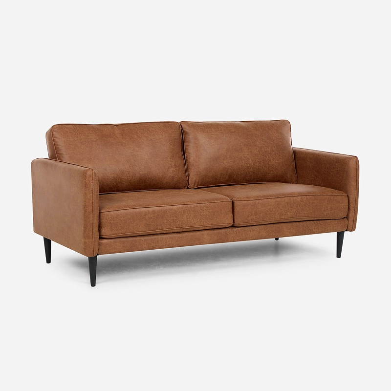 SOFA ROSEN TABIZ 3 CUERPOS TELA CAMEL - 1